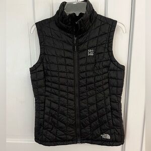 The North Face Thermoball Quilted Vest Black Womens Size Small Lightweigt